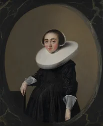 Portret van Anna Hooftman
